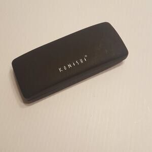 Konishi Eyeglasses Sunglasses Black Hard Shell Case.